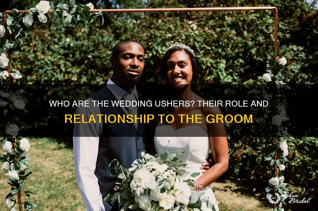 are ushers the groomsmen at a wedding