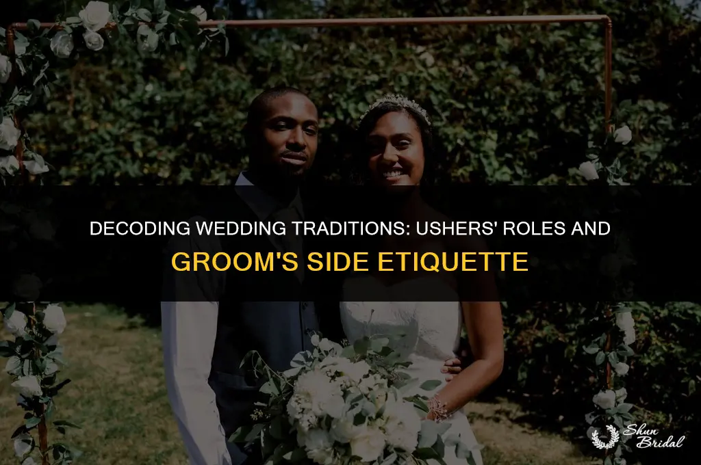 are ushers traditionally on grooms side