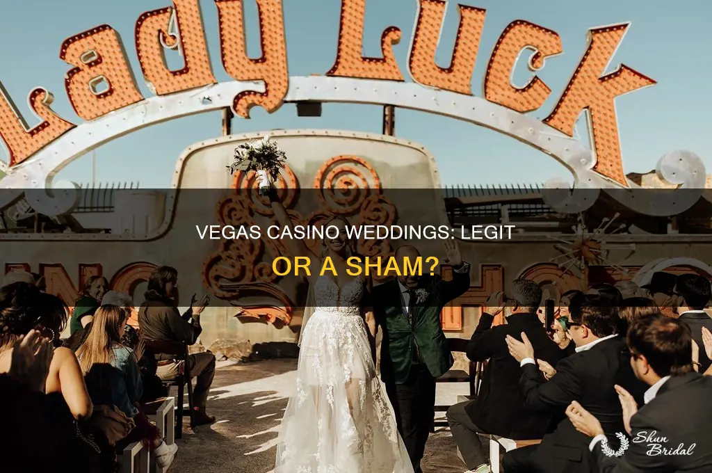 are vegas casino weddings valid