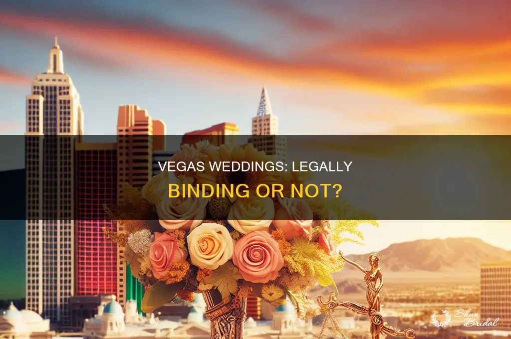 are vegas wedding legal