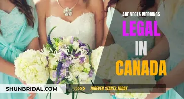 Vegas Weddings: Legal in Canada?