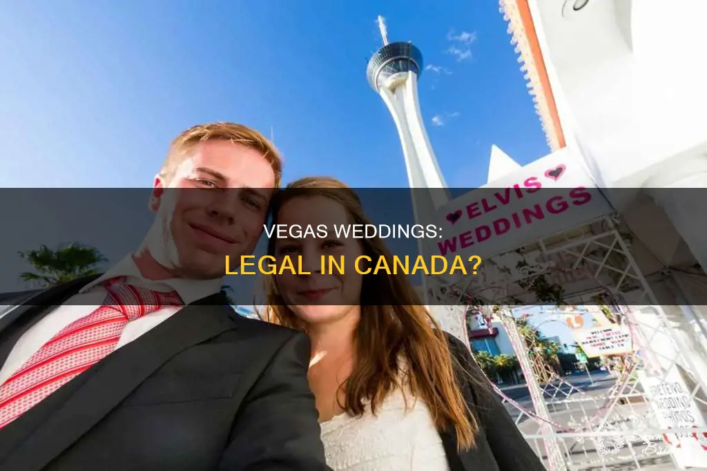 are vegas weddings legal in canada