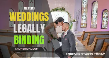 Vegas Weddings: Legally Binding or Not?
