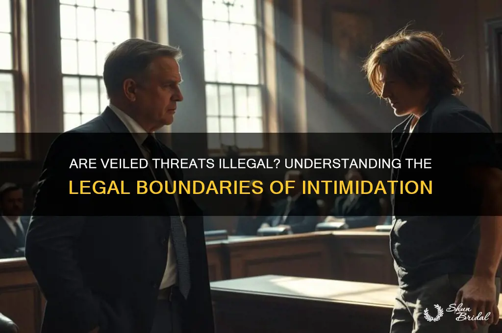 are veiled threats illegal