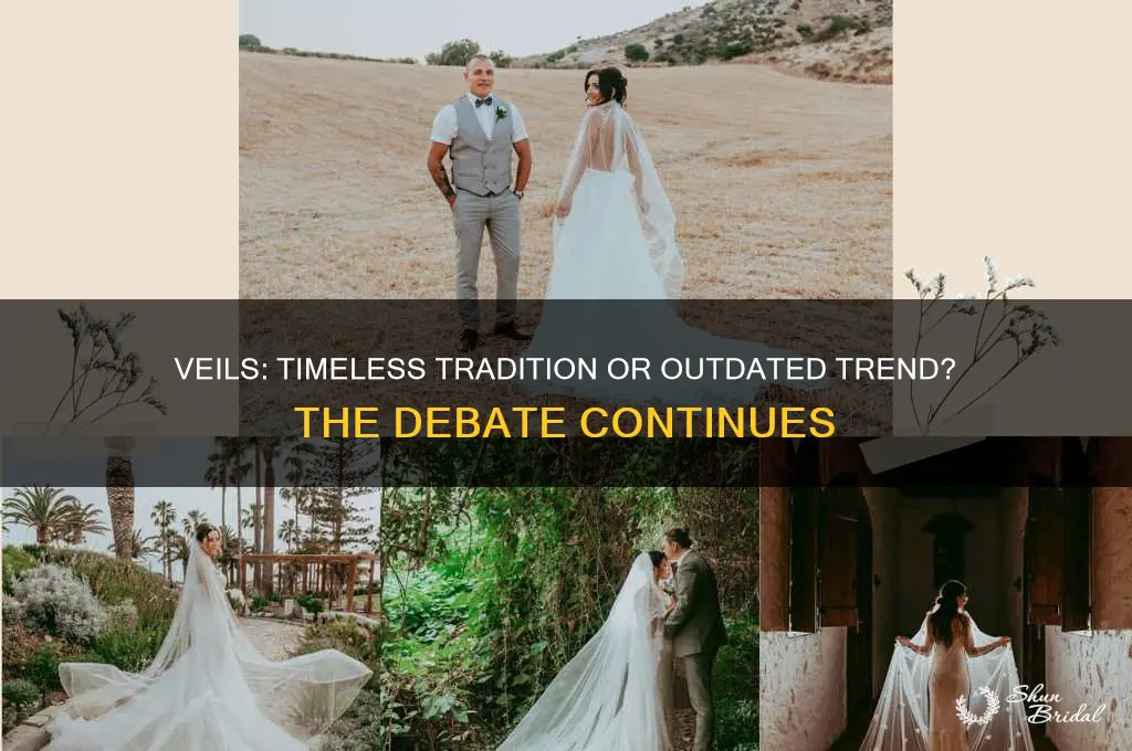 are veils in or out