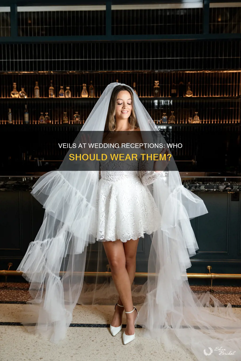 are veils worn at wedding receptions