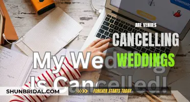 Wedding Woes: Venues Cancelling Nuptials