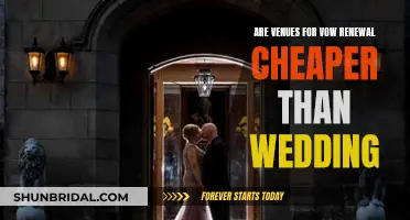 Vow Renewals: Cheaper Venue Options Than Weddings?