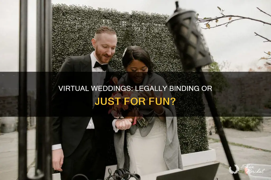 are virtual weddings real