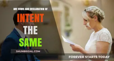 Vows vs. Declarations: Understanding the Legal and Emotional Differences
