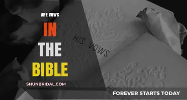 Biblical Vows: Exploring Sacred Promises in Scripture