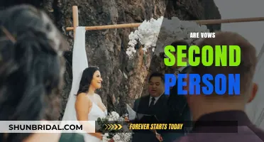 Are Vows Second Person? Understanding Wedding Vow Grammar and Structure