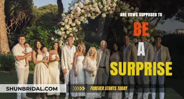 Should Wedding Vows Be Kept Secret or Shared in Advance?