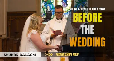 Vows: Share Before the Big Day?