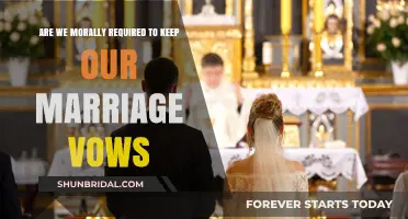 Marriage Vows: Moral Obligation or Evolving Commitment?