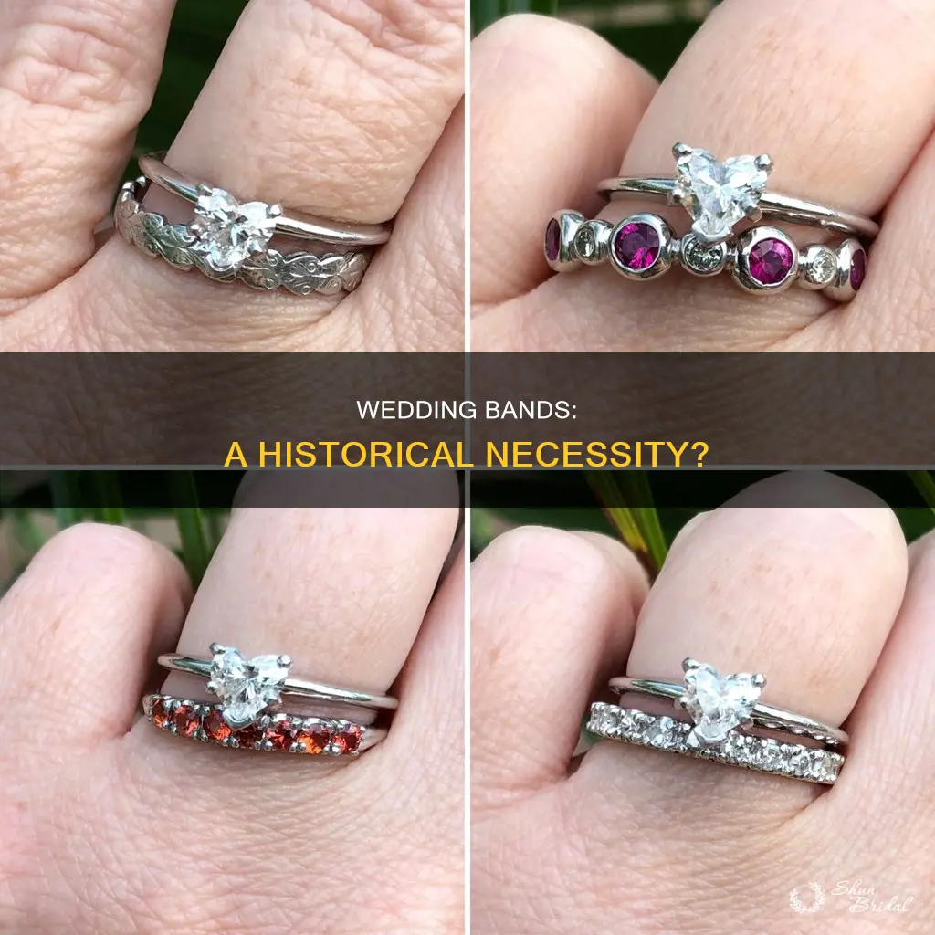 are wedding bands necessary history