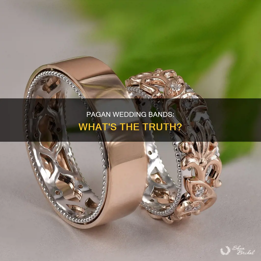 are wedding bands pagan