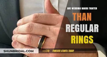 Why Wedding Bands Fit Snugger Than Regular Rings
