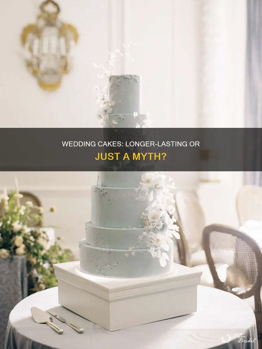 are wedding cakes made to last longer than regular cakes