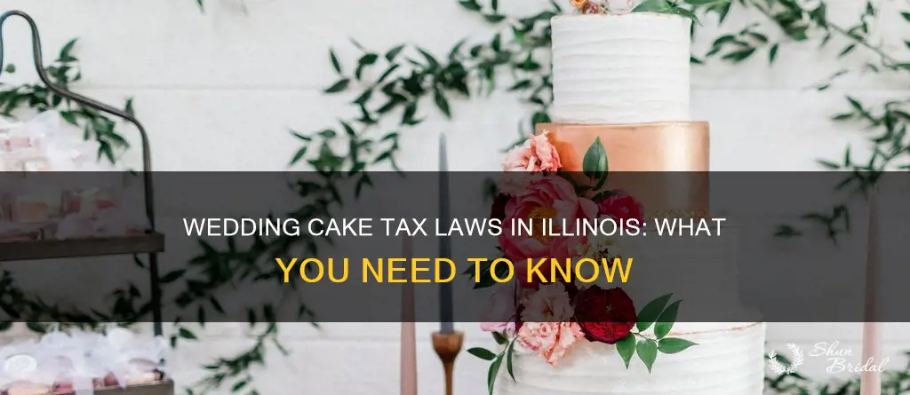 are wedding cakes taxable il