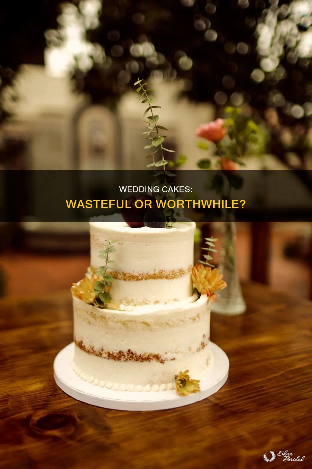 are wedding cakes wasted