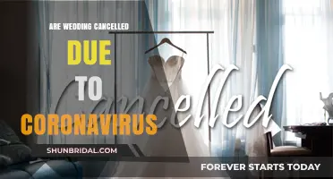 Coronavirus and Wedding Plans: Cancelled or Not?
