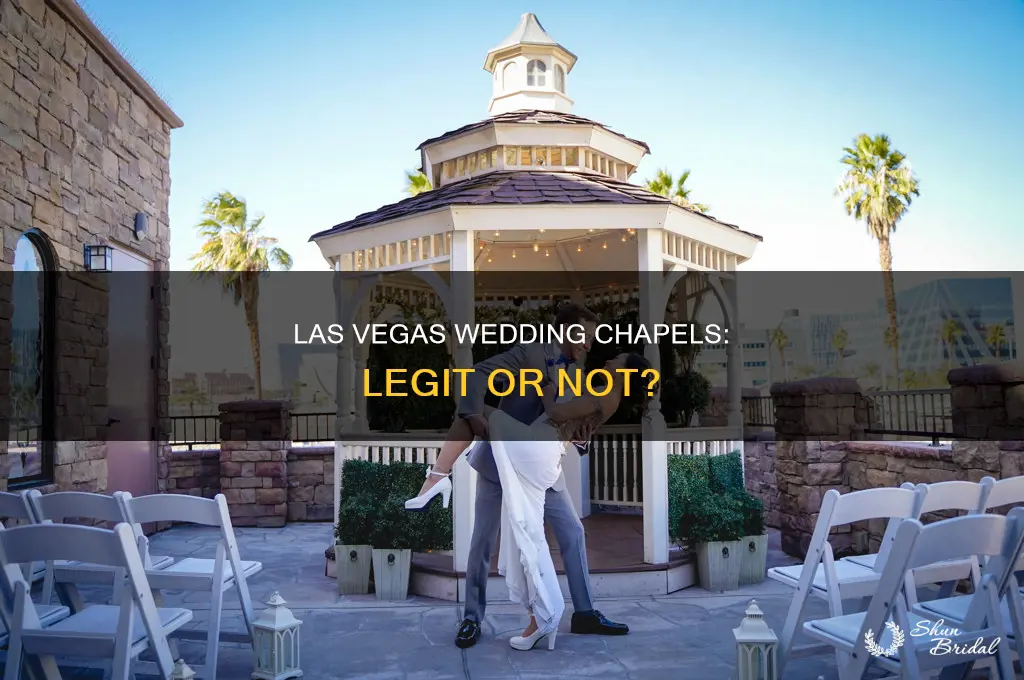 are wedding chapels in las vegas legal