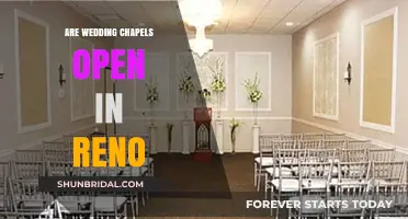 Reno Wedding Chapels: Open and Ready for Your Big Day