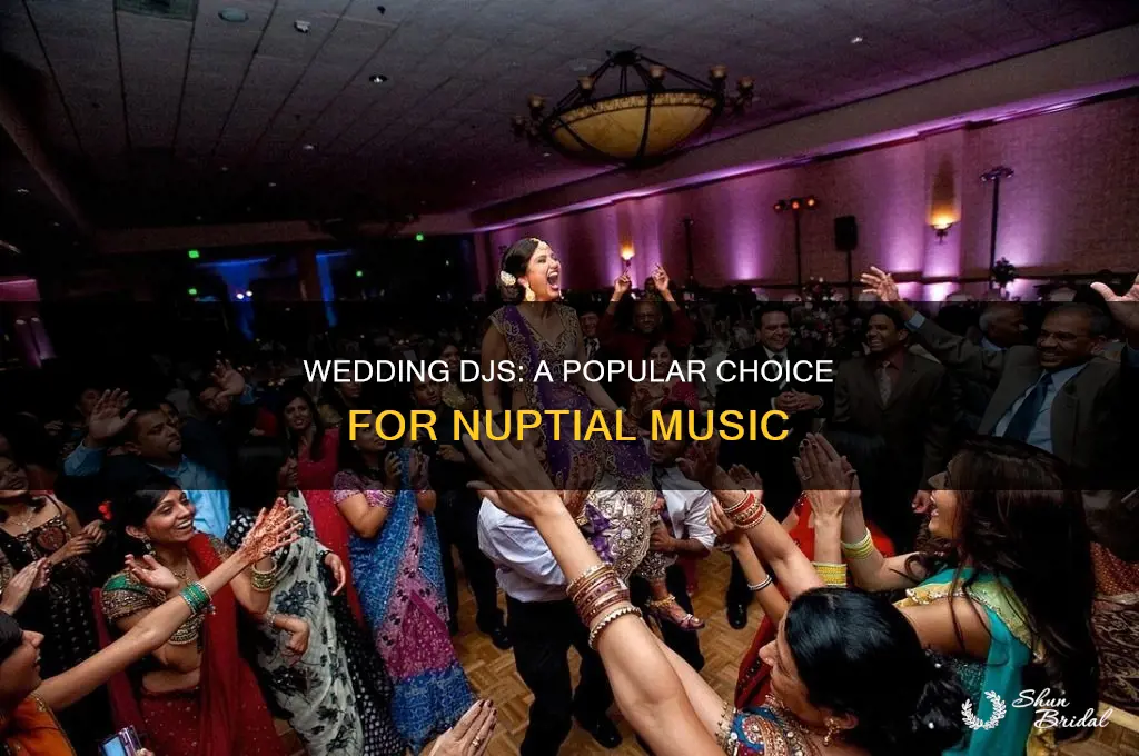 are wedding djs becoming popular