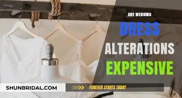Wedding Dress Alterations: How Much Do They Cost?