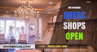 Are Wedding Dress Shops Open? Here's the Answer