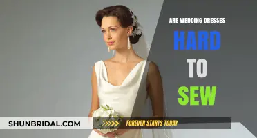 The Challenge of Sewing Wedding Dresses