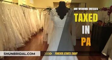 Pennsylvania Wedding Dresses: Taxed or Not?