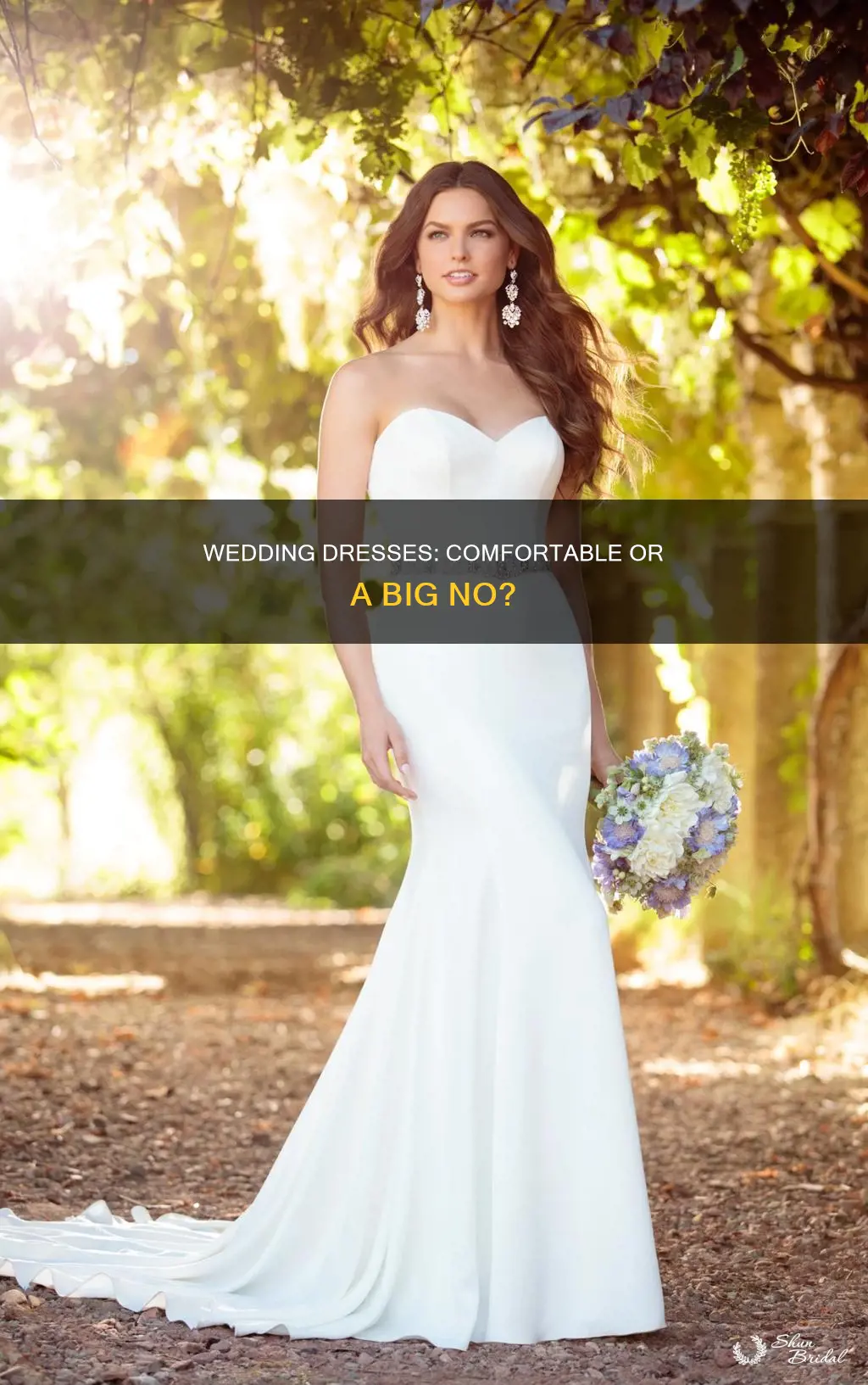 are wedding dresses uncomfortable