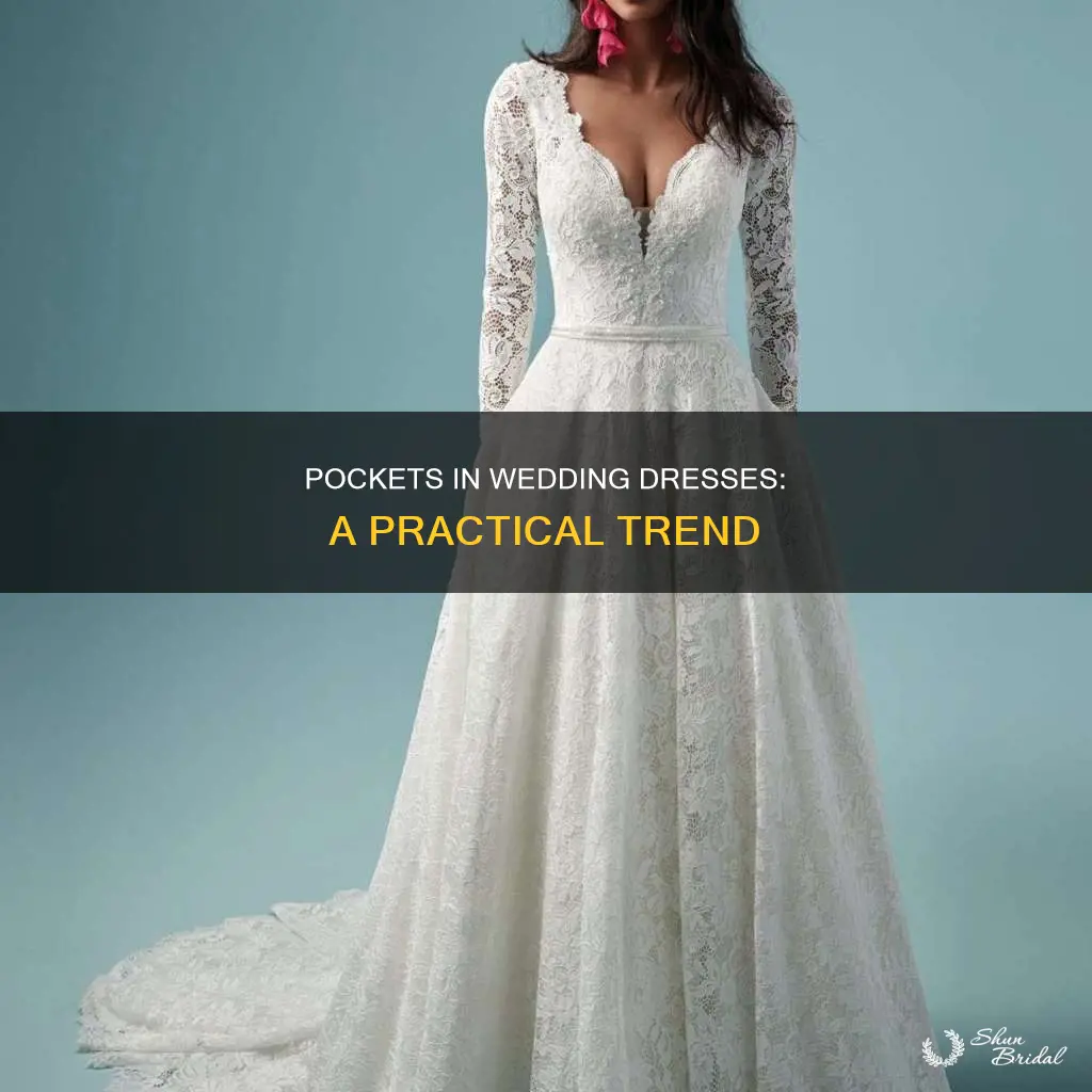 are wedding dresses with pockets in style