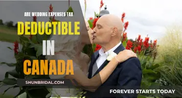 Wedding Expenses: Tax Deductible in Canada?