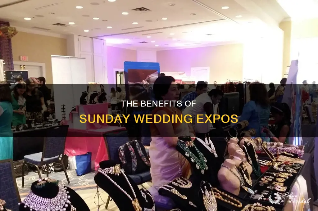 are wedding expos always on sunday