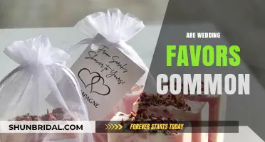 Wedding Favors: Common or Not?