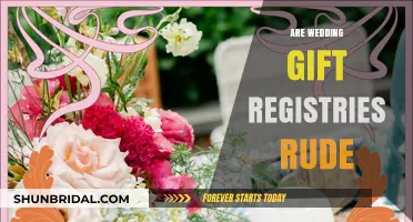 Are Wedding Gift Registries Rude? Etiquette and Modern Perspectives