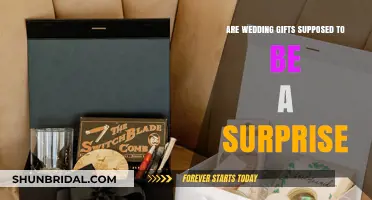 Should Wedding Gifts Be Surprises? Unwrapping Etiquette and Expectations