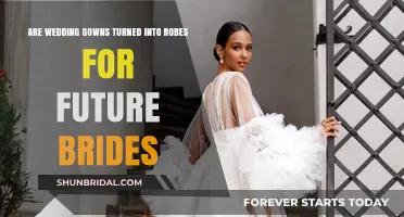Transforming Wedding Gowns: A Bridal Robe Tradition for Future Brides
