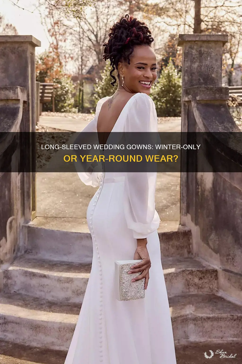 are wedding gowns with long sleeves only for winter weddings