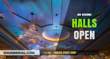 Wedding Halls: Open for Business or Closed?