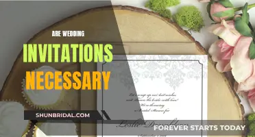 Wedding Invitations: Necessary or Not?