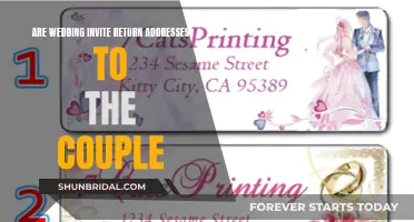 Etiquette Guide: Return Address Etiquette for Wedding Invites