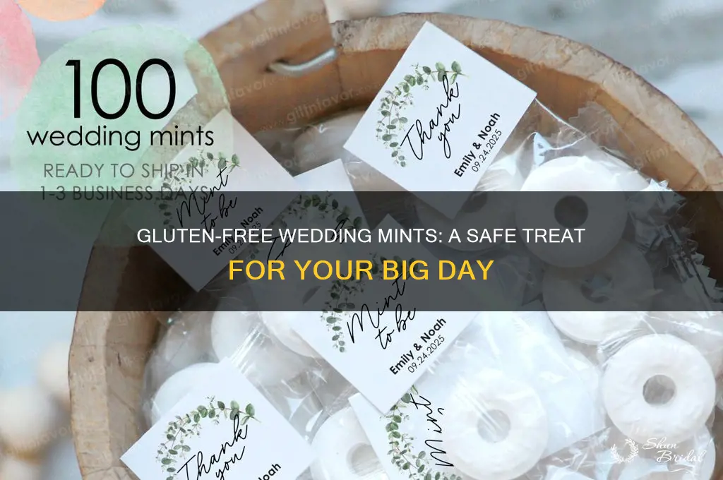 are wedding mints gluten free