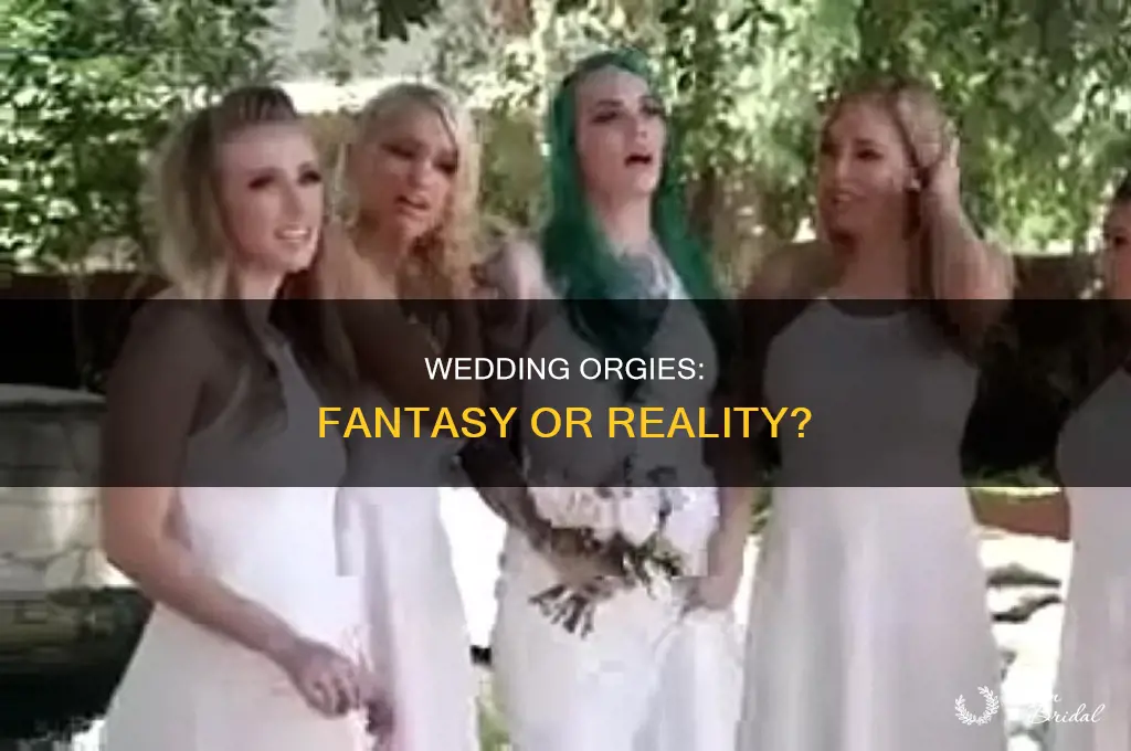 are wedding orgies real