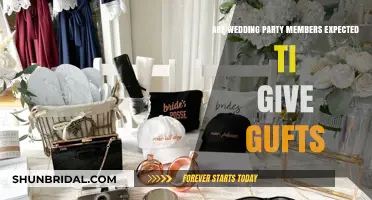 Wedding Party Gift Etiquette: Are Gifts Expected from Bridesmaids and Groomsmen?