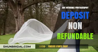 Wedding Photography Deposits: Non-Refundable, Here's Why