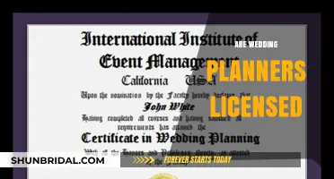 The Legality of Wedding Planners: Do They Need a License?